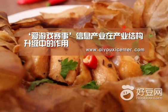 ‘爱游戏赛事’信息产业在产业结构升级中的作用